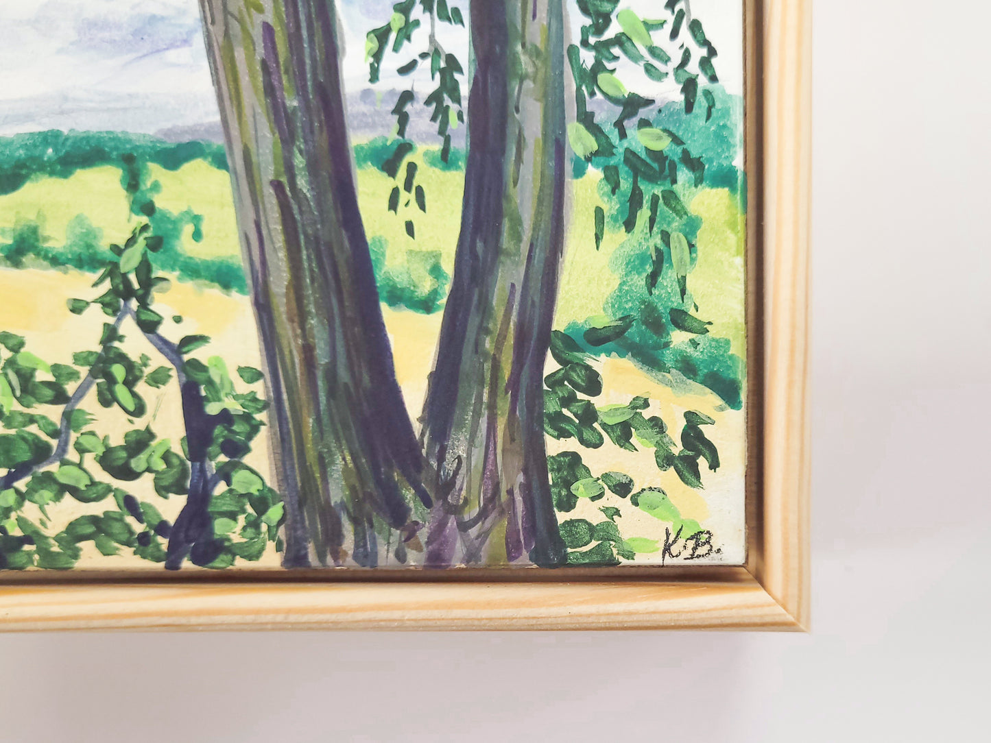 View From The Fort Original Painting