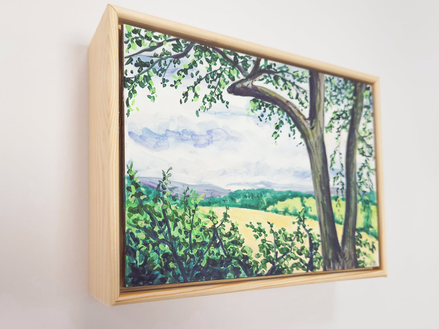 View From The Fort Original Painting