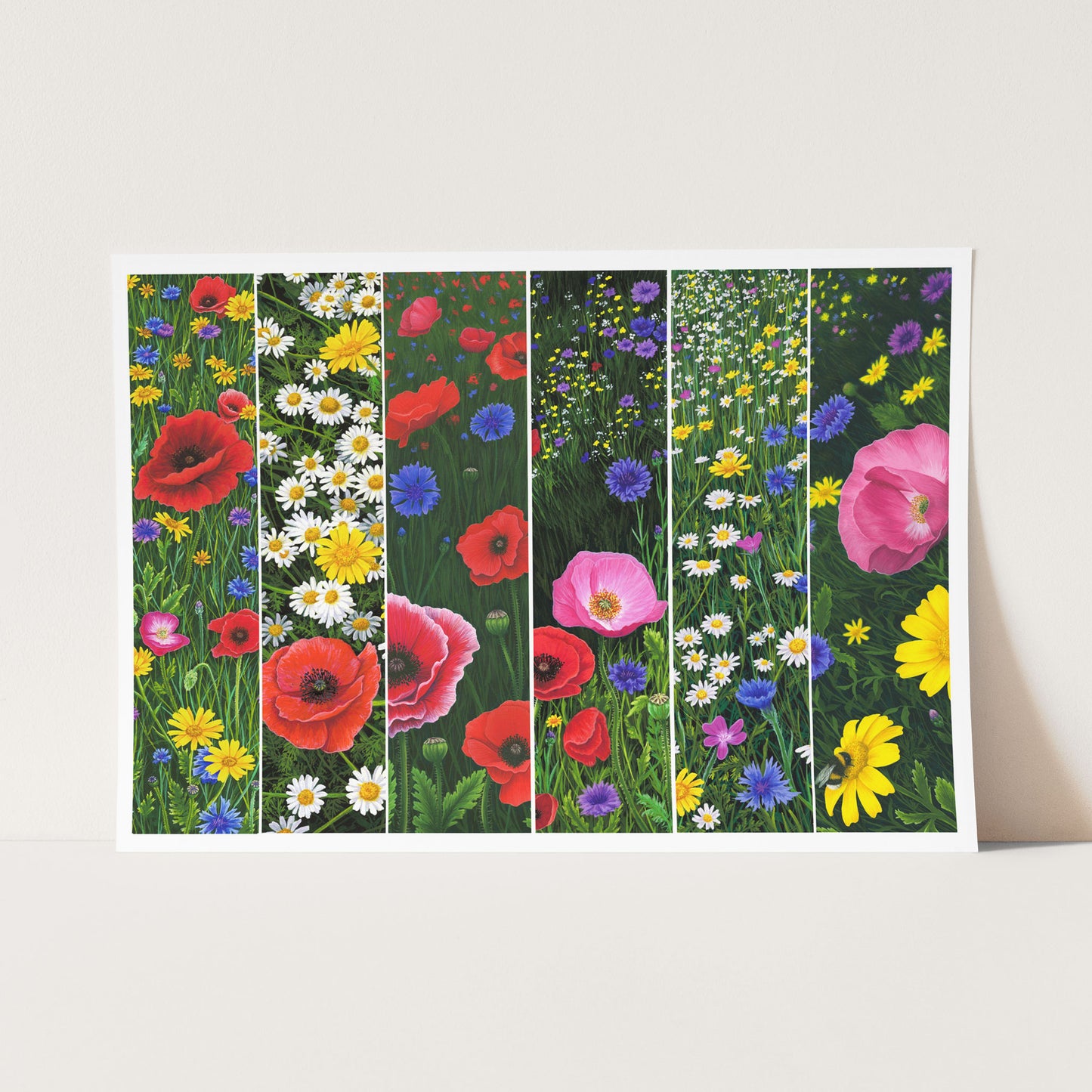 Wildflowers Test Print