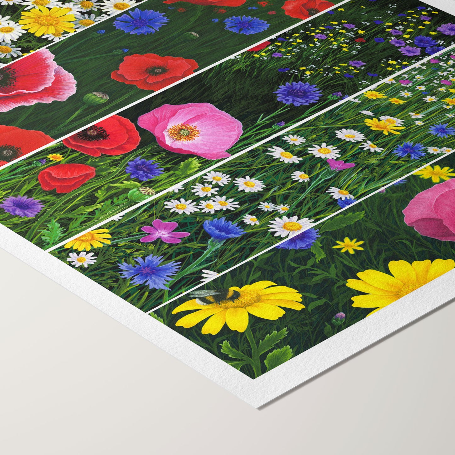 Wildflowers Test Print