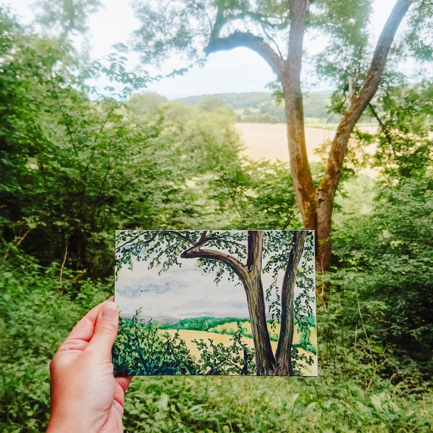 View From The Fort Original Painting