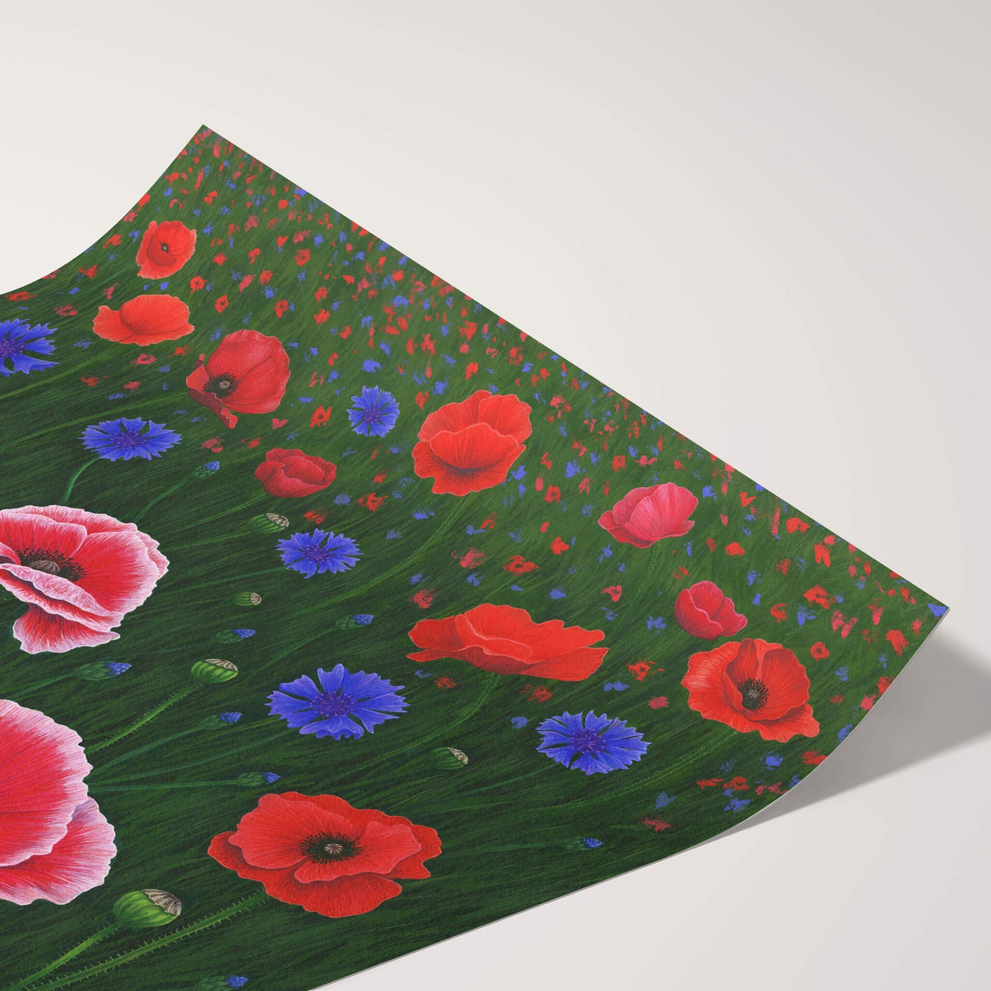 Flowers Of The Field Print