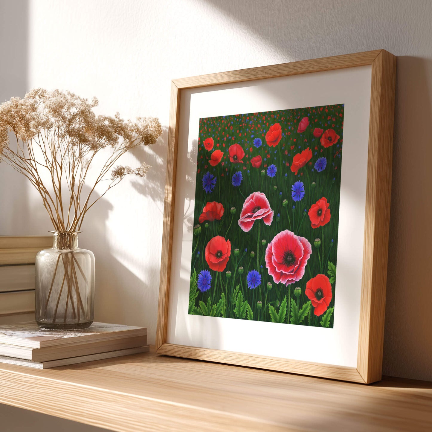 Flowers Of The Field Print
