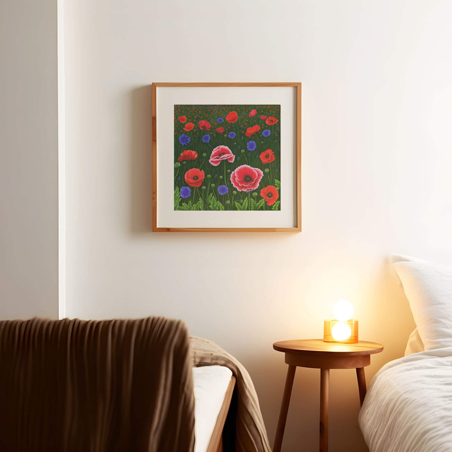Flowers Of The Field Print