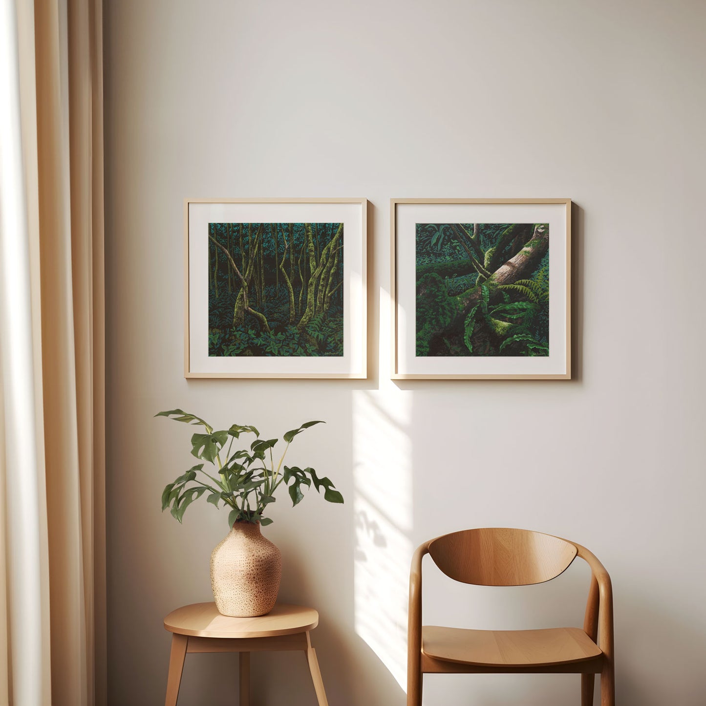 Forest Floor II Print