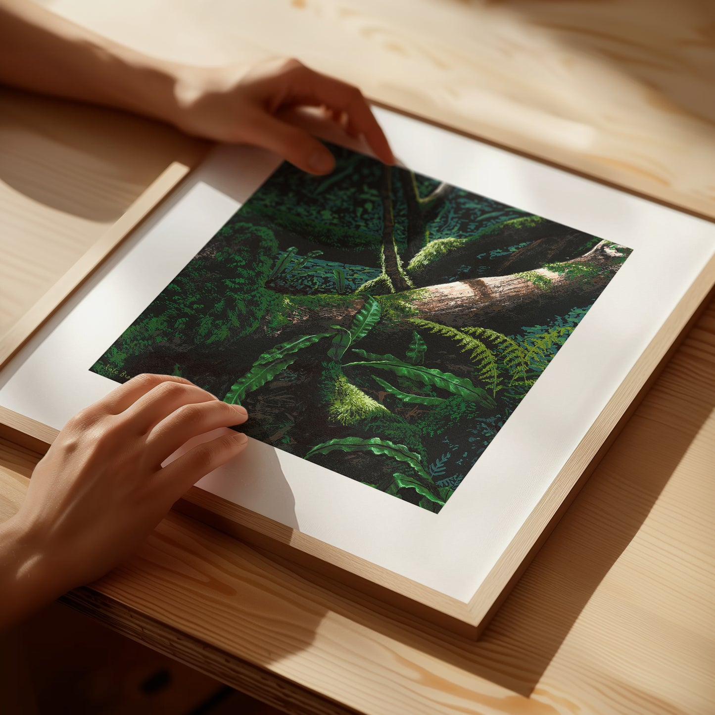 Forest Floor II Print