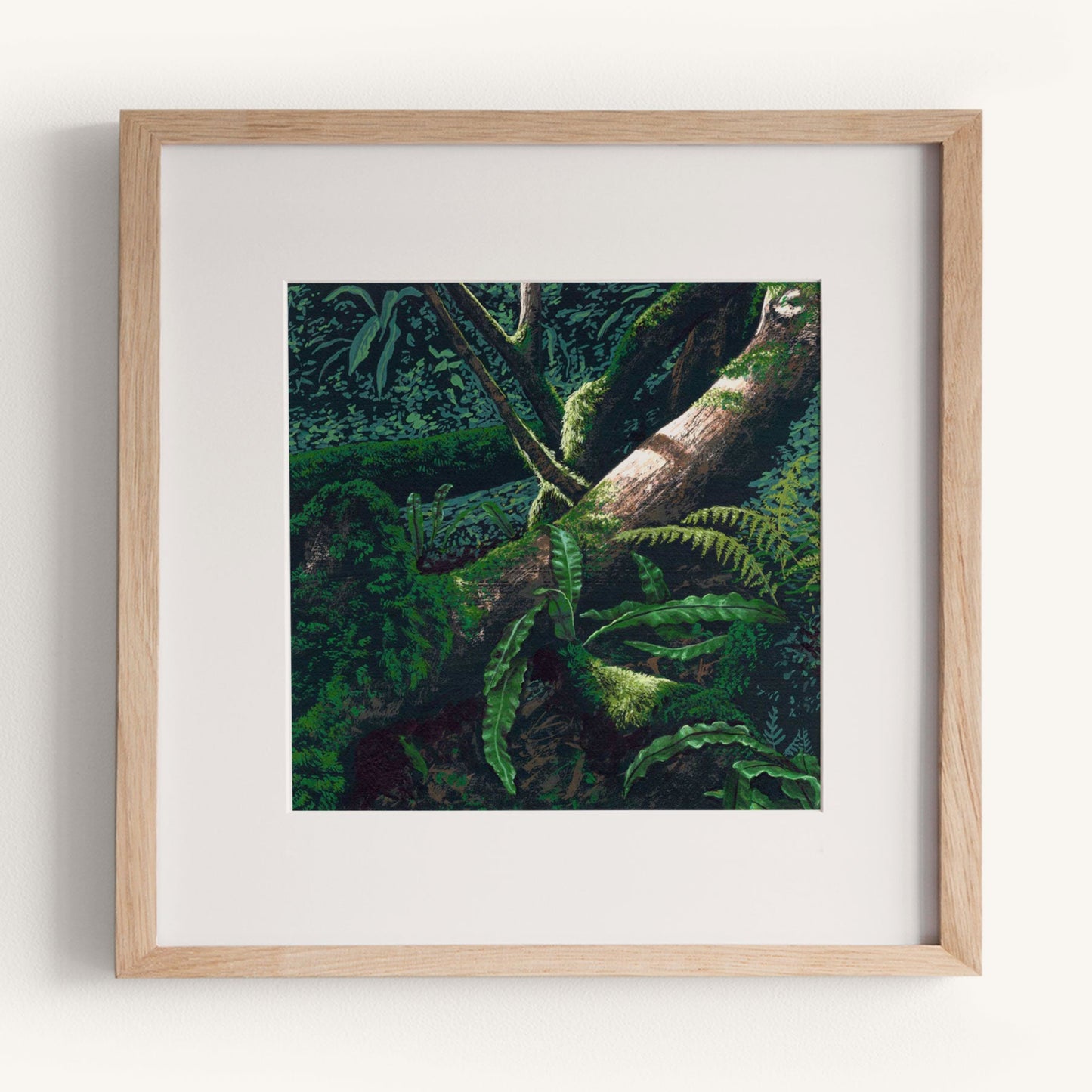Forest Floor Framed Print