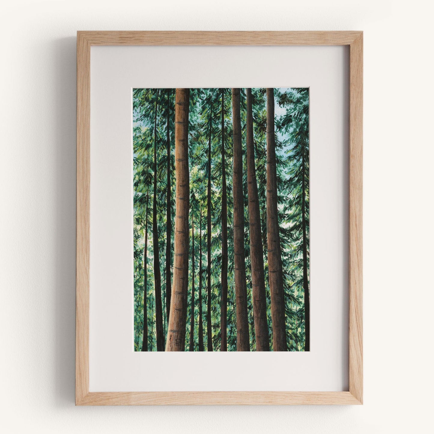 See The Wood For The Trees Original Painting