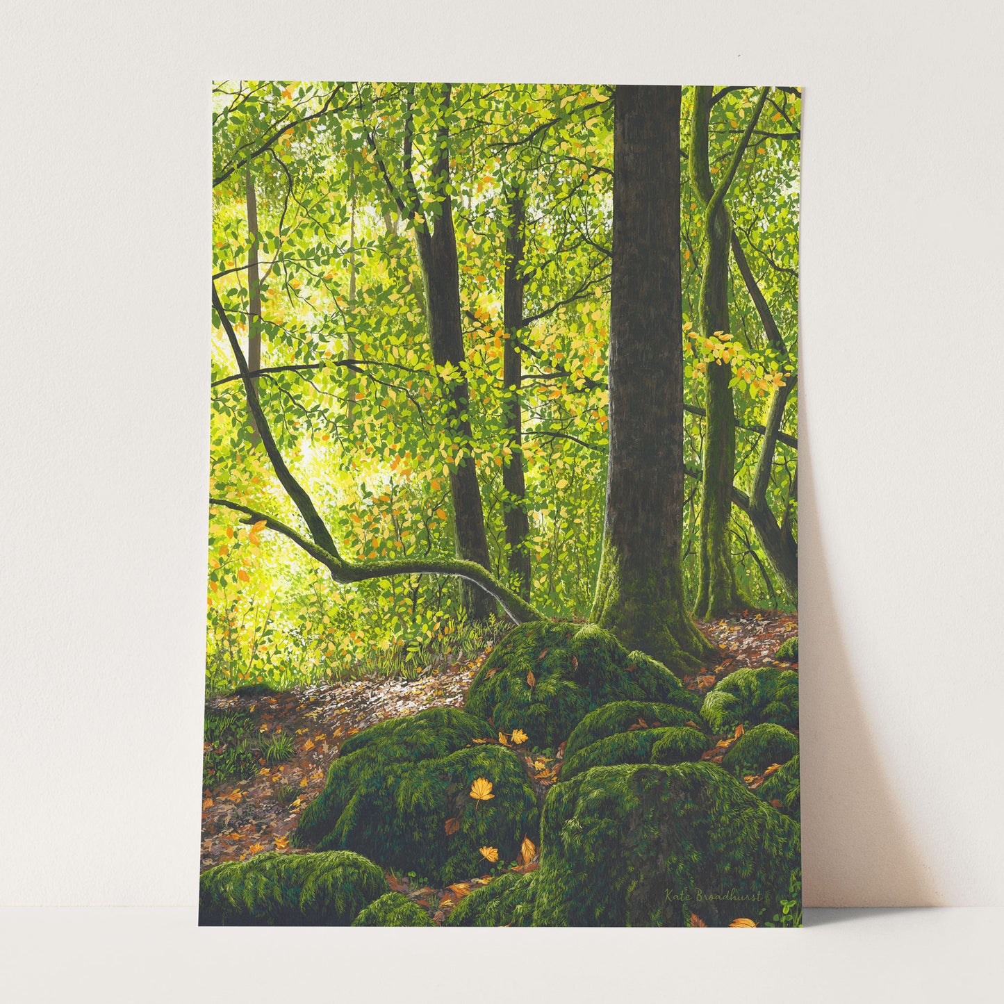 Heart Of The Forest Framed Print