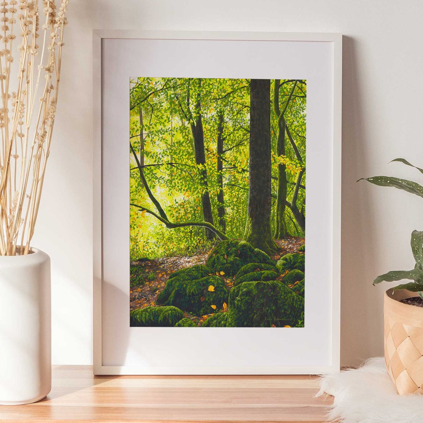 Heart Of The Forest Framed Print