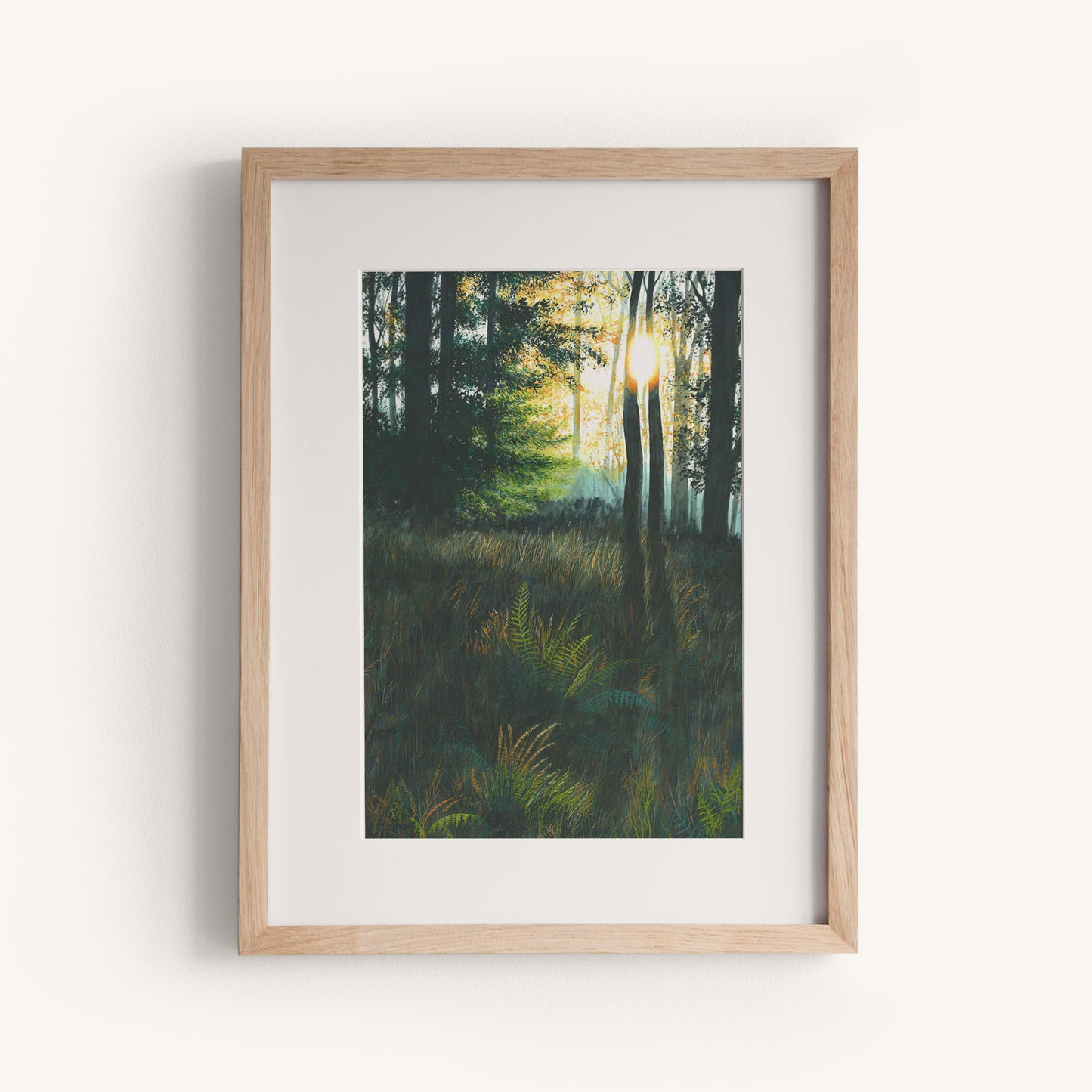 How The Light Gets In Framed Print