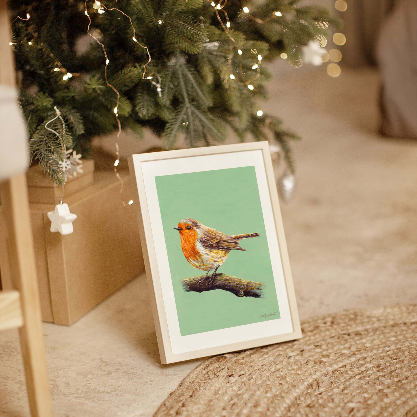 Robin A5 Print
