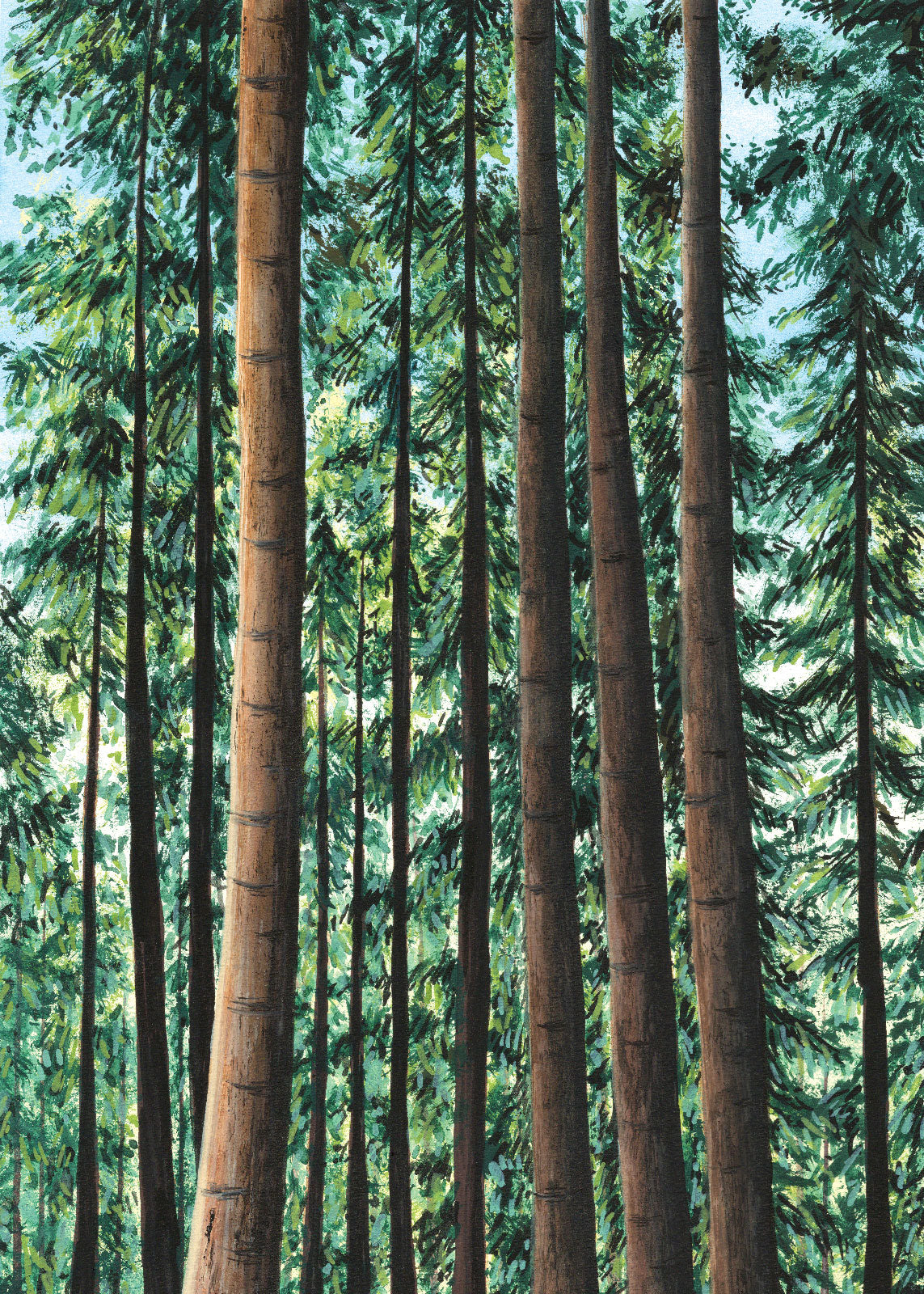 See The Wood For The Trees Original Painting