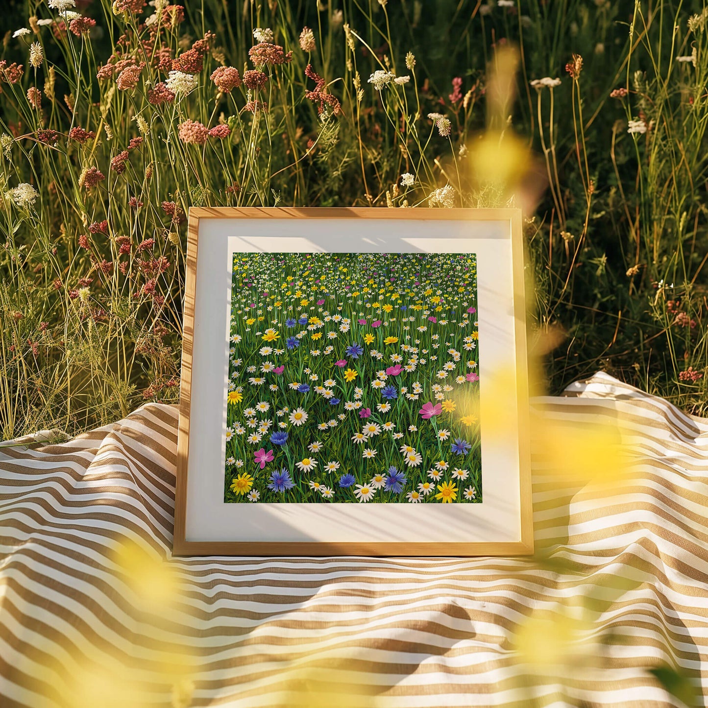 Sunshine And Daisies Print