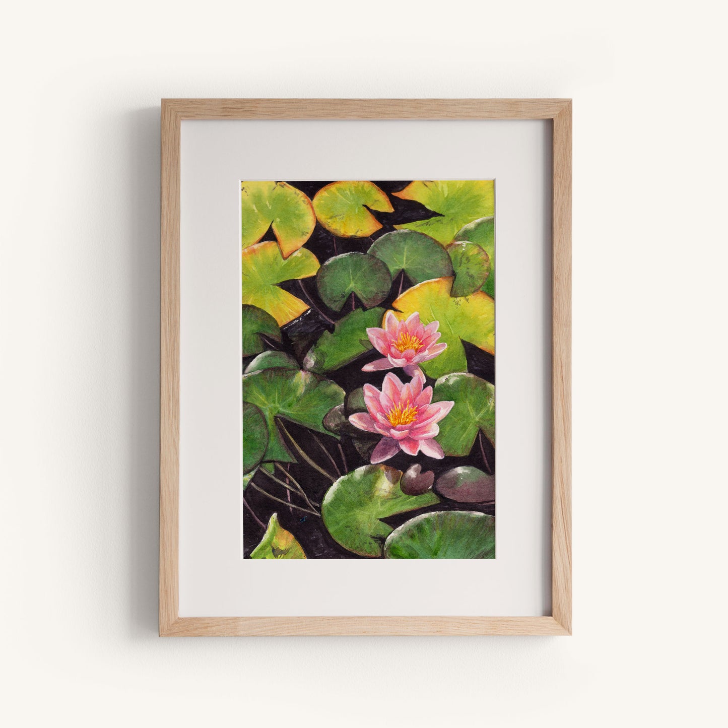 Waterlilies in Watercolour