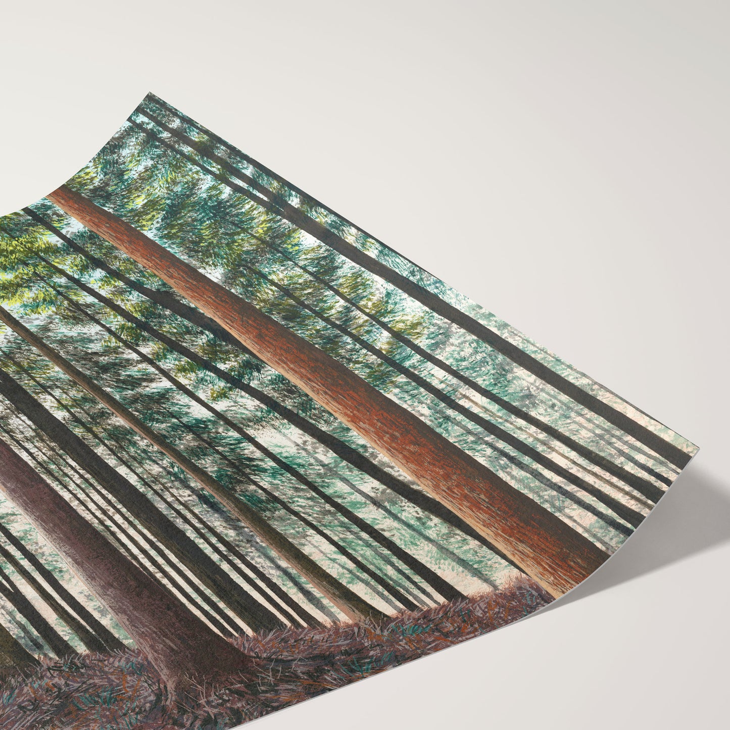The Whispering Woods Print