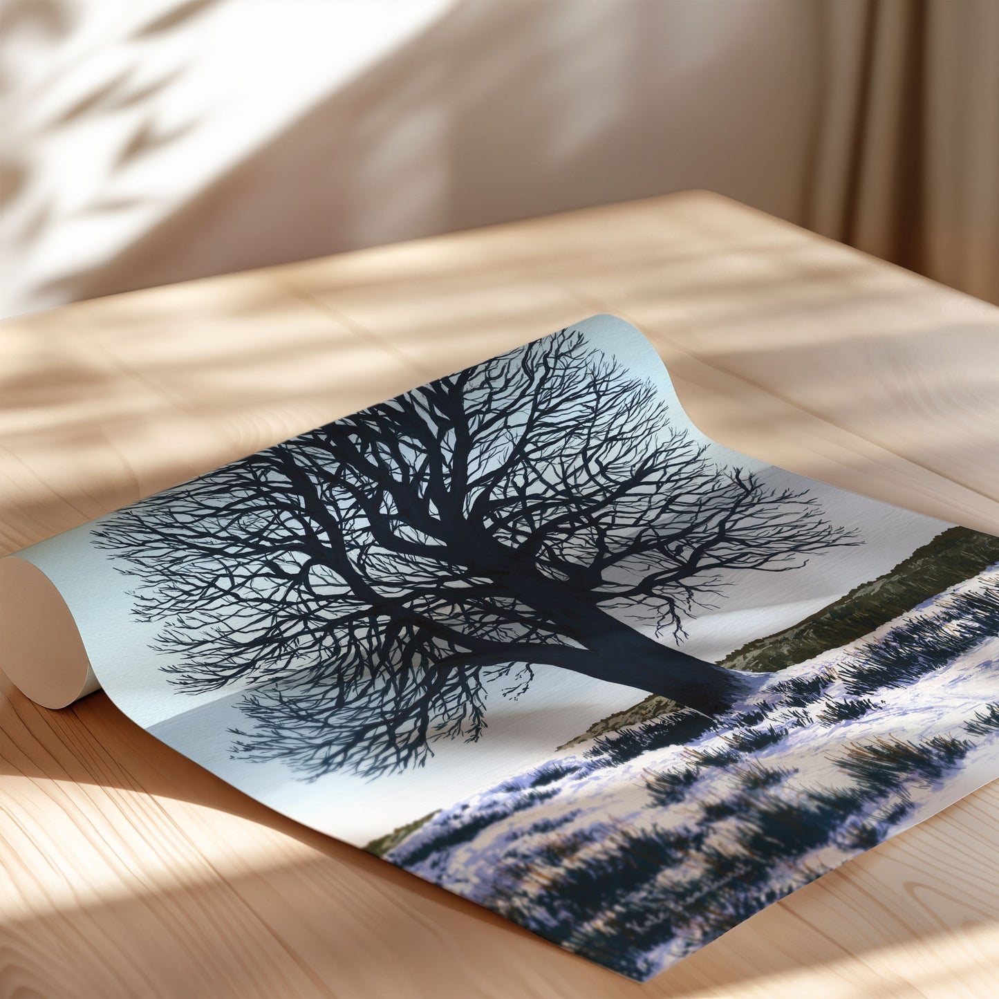 Wintering Print