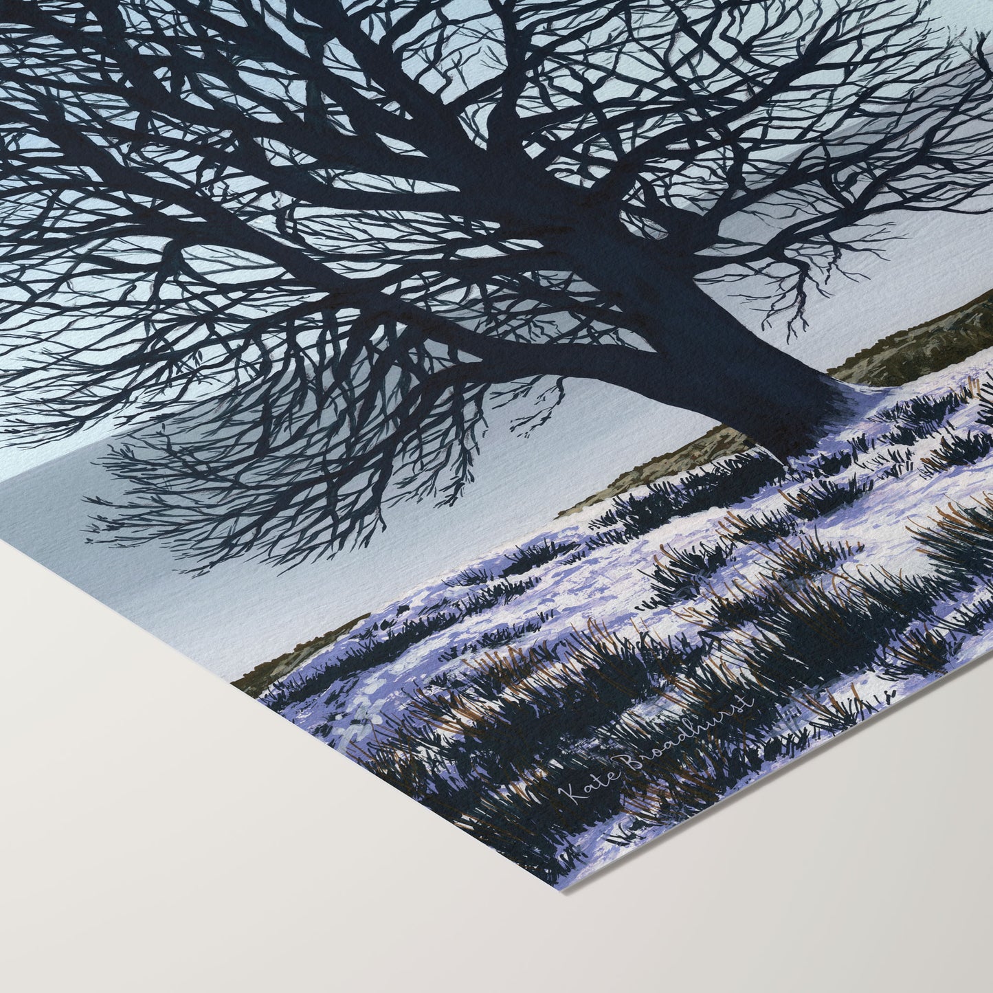 Wintering Print