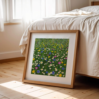 Sunshine And Daisies Print