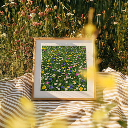 Sunshine And Daisies Print