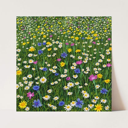 Sunshine And Daisies Print