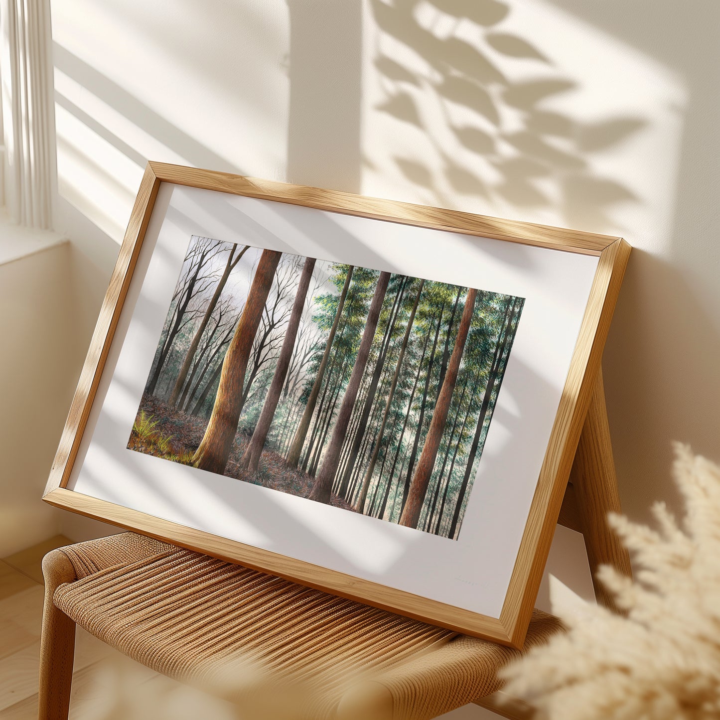 The Whispering Woods Print