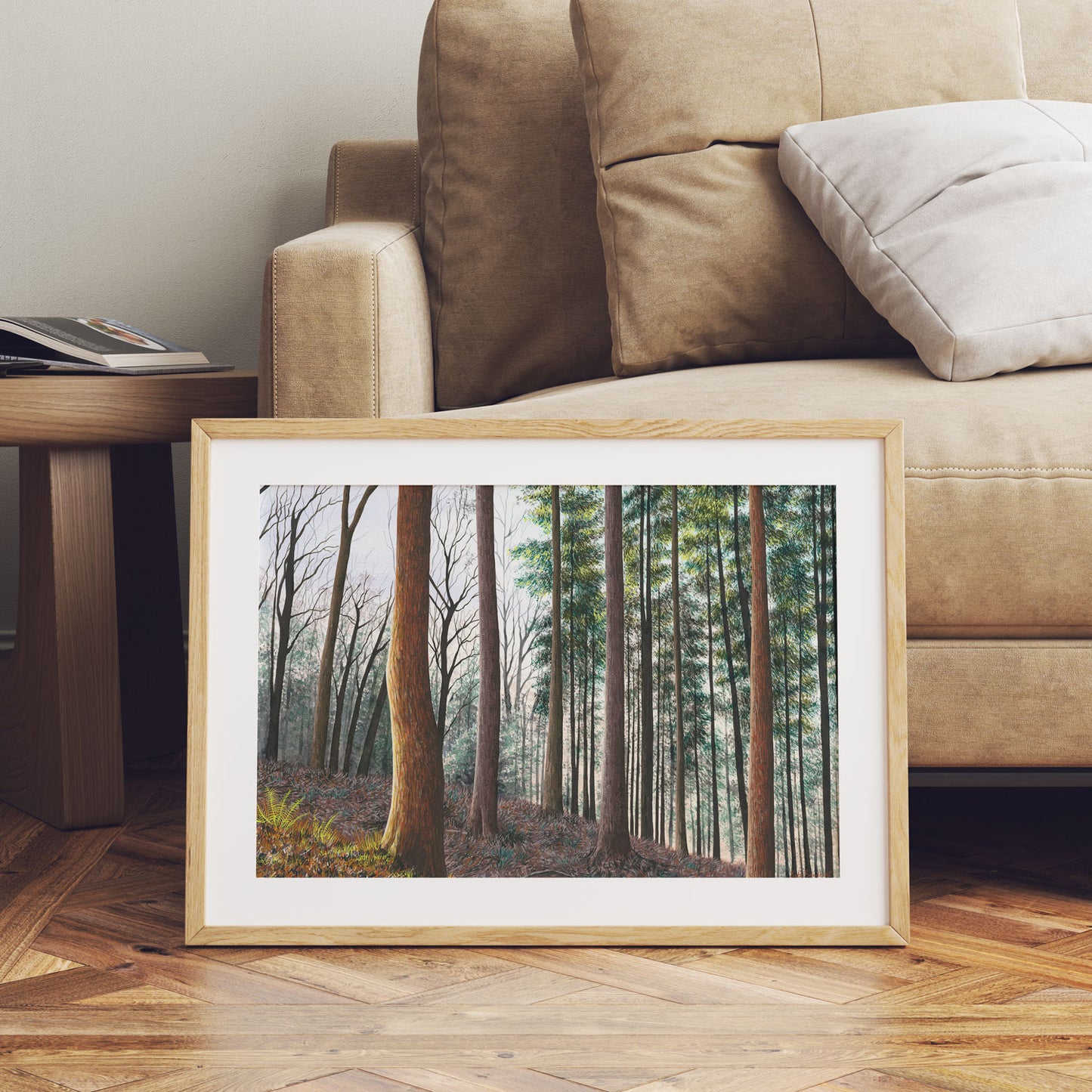 The Whispering Woods Print